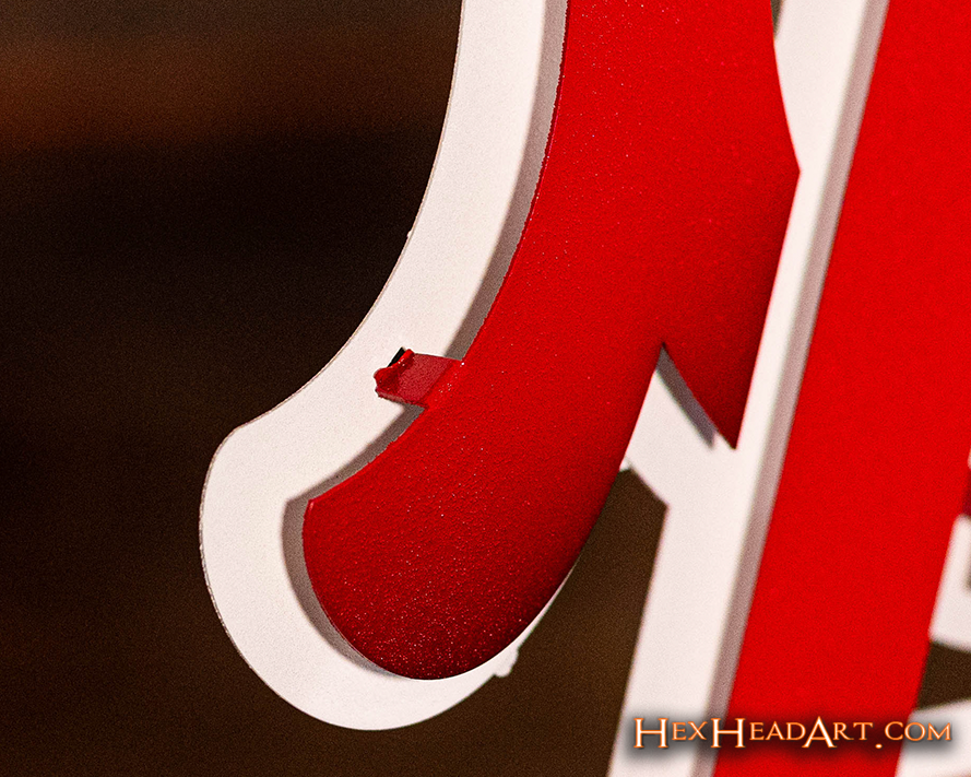 Los Angeles Angels "LA" Cooperstown 1961-1965 3D Vintage Metal Wall Art