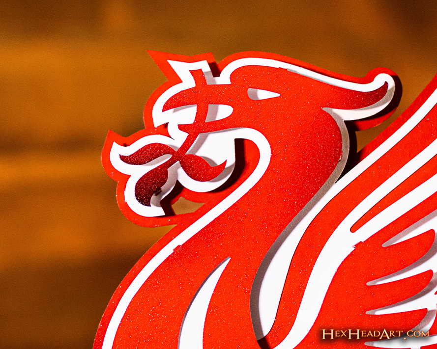 Liverpool FC 3D Vintage Metal Wall Art