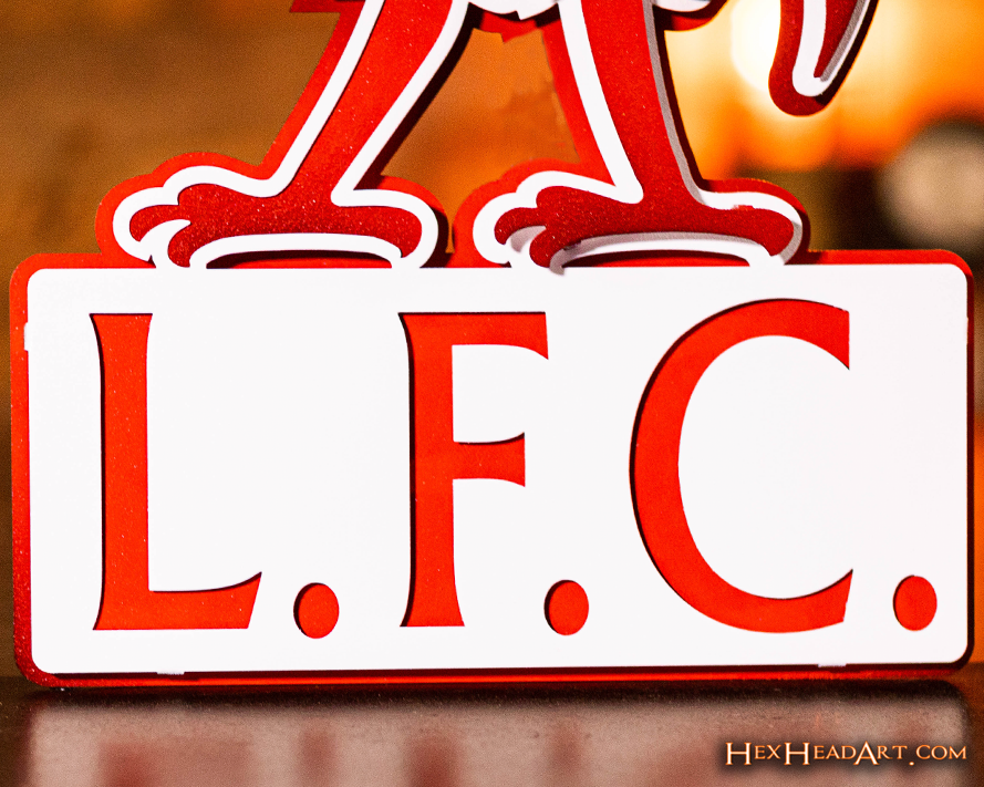 Liverpool FC 3D Vintage Metal Wall Art