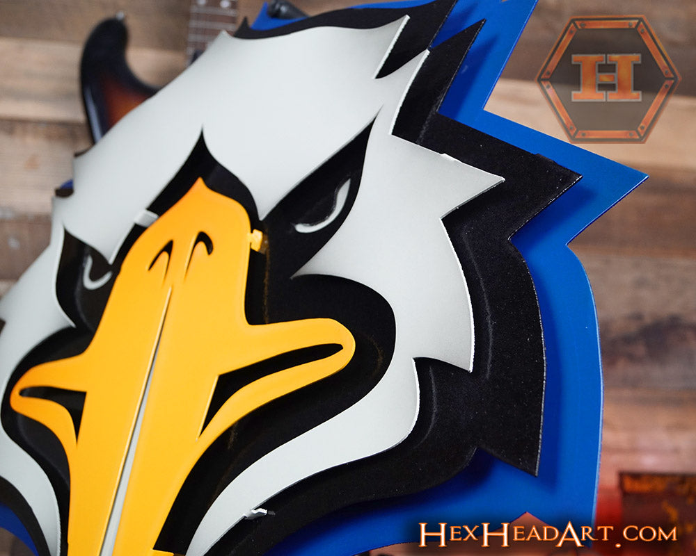 Morehead Eagles Mascot 3D Metal Wall Art