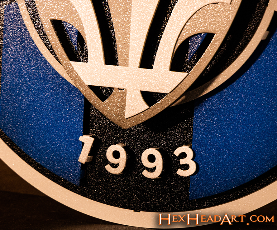 CLOSE OUT - CF Montreal 3D Vintage Metal Wall Art