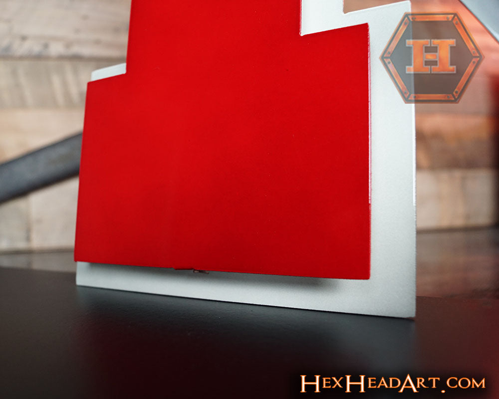 Nebraska Huskers "N" 3D Vintage Metal Wall Art