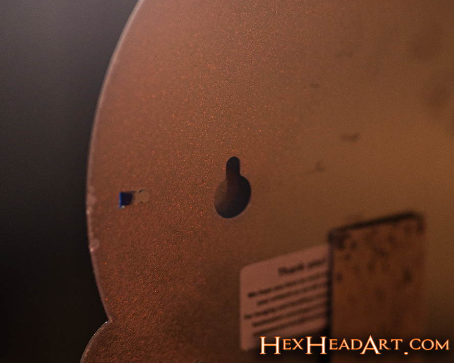 Back of Philadelphia "76ers" 3D Metal Wall Art