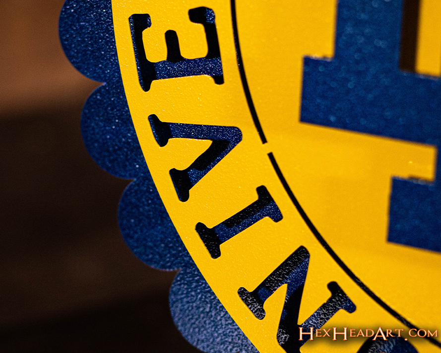 Notre Dame Seal 3D Vintage Metal Wall Art