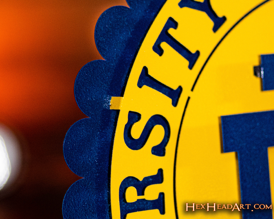 Notre Dame Seal 3D Vintage Metal Wall Art