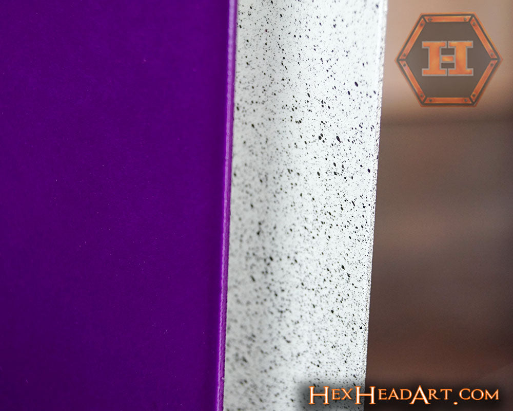 Northwestern Wildcats "N" 3D Vintage Metal Wall Art