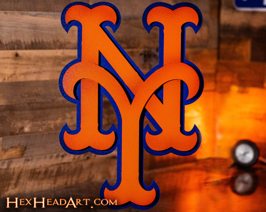 New York Mets Metal Wall Art