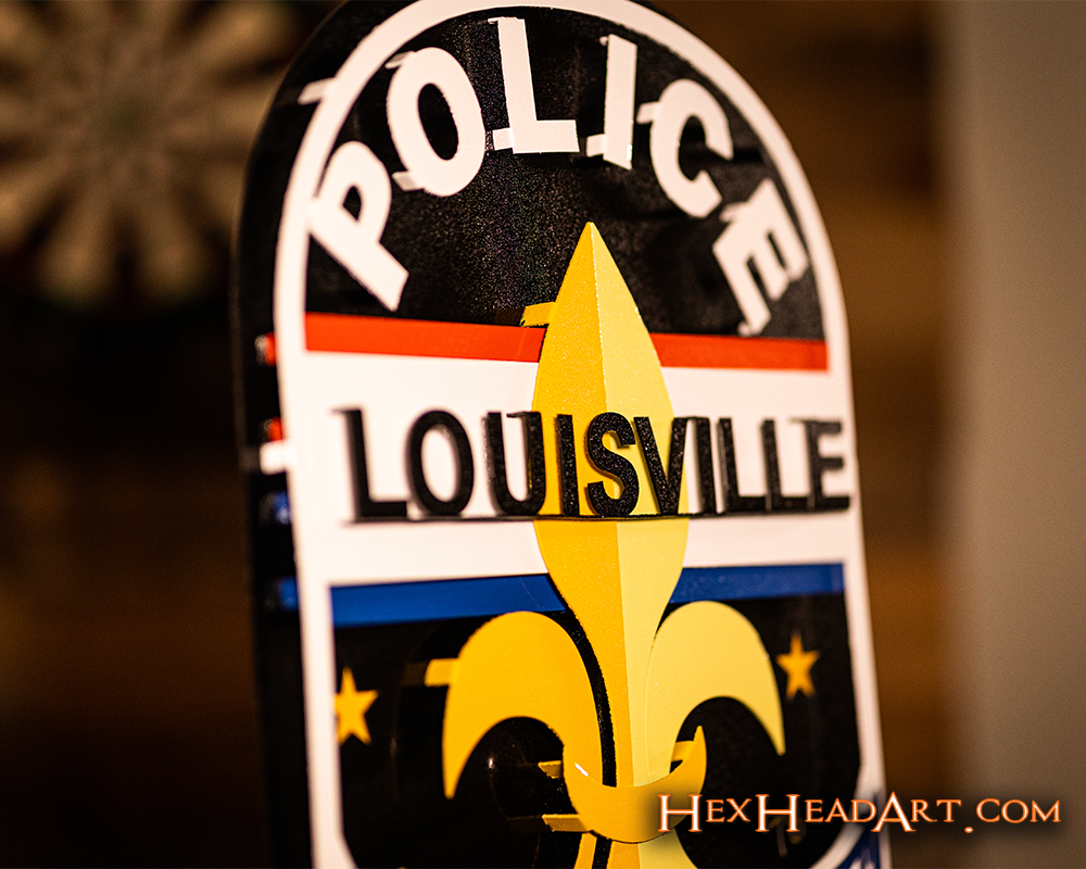 Louisville Metro Police Badge PERSONALIZED