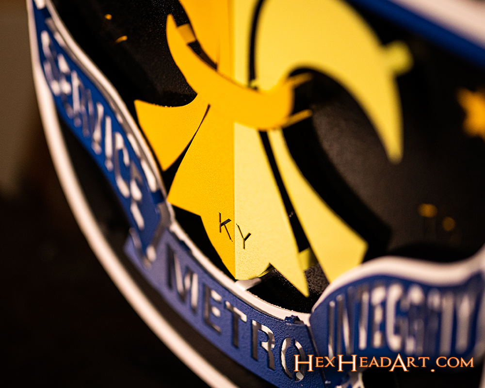 Louisville Metro Police Badge PERSONALIZED