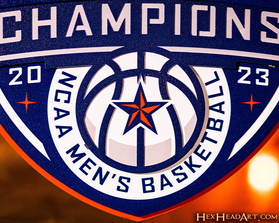 UCONN Huskies National Championship 2023 Vintage Metal Wall Art