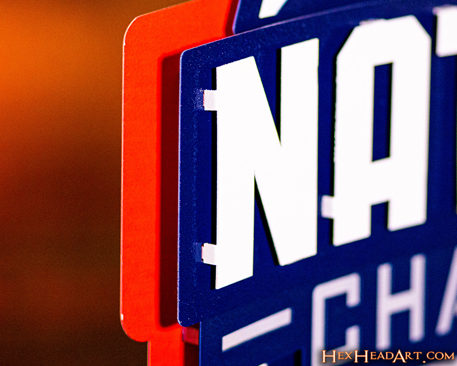 UCONN Huskies National Championship 2023 Vintage Metal Wall Art