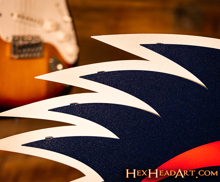 Texas San Antonio UTSA Road Runner 3D Vintage Metal Wall Art