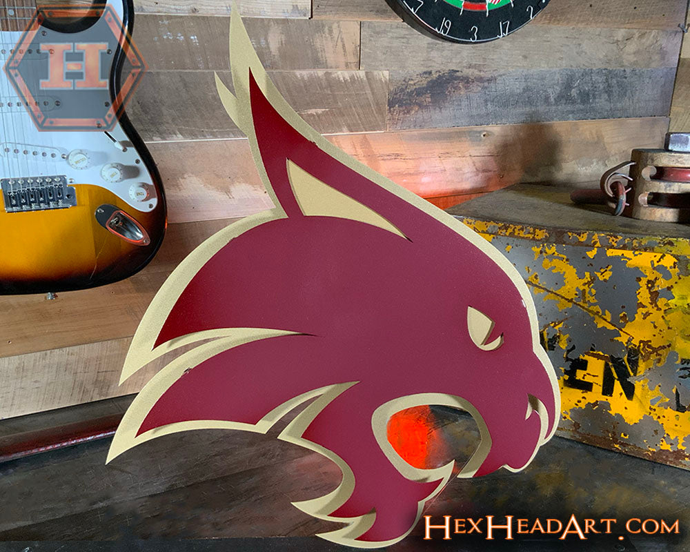 Texas State Wildcat Wall Art