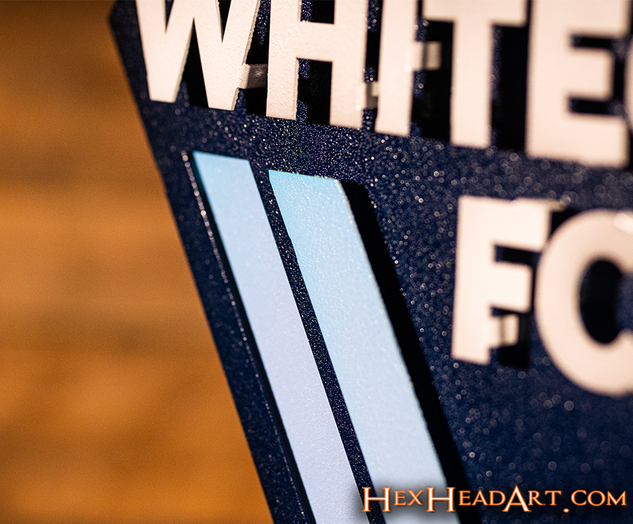 CLOSE OUT - Vancouver Whitecaps FC 3D Vintage Metal Wall Art