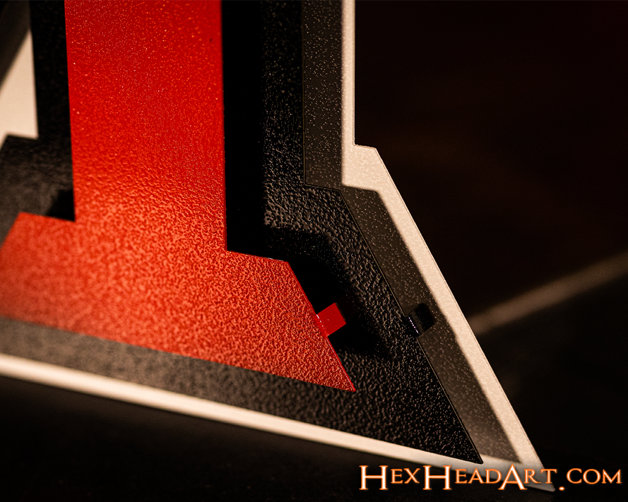 Miami University of Ohio "M" 3D Vintage Metal Wall Art