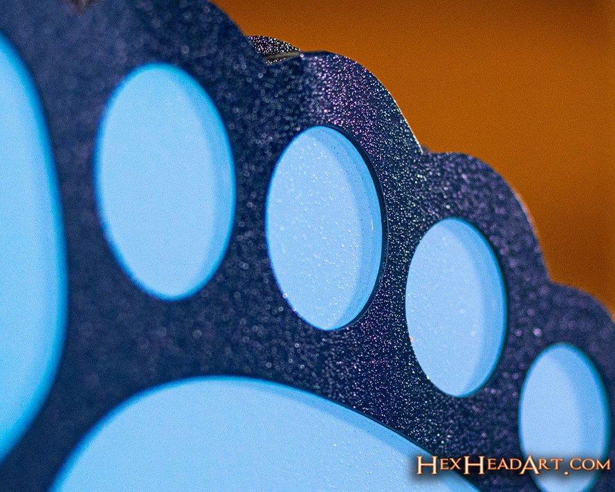North Carolina "Tar Heel" 3D Metal Wall Art