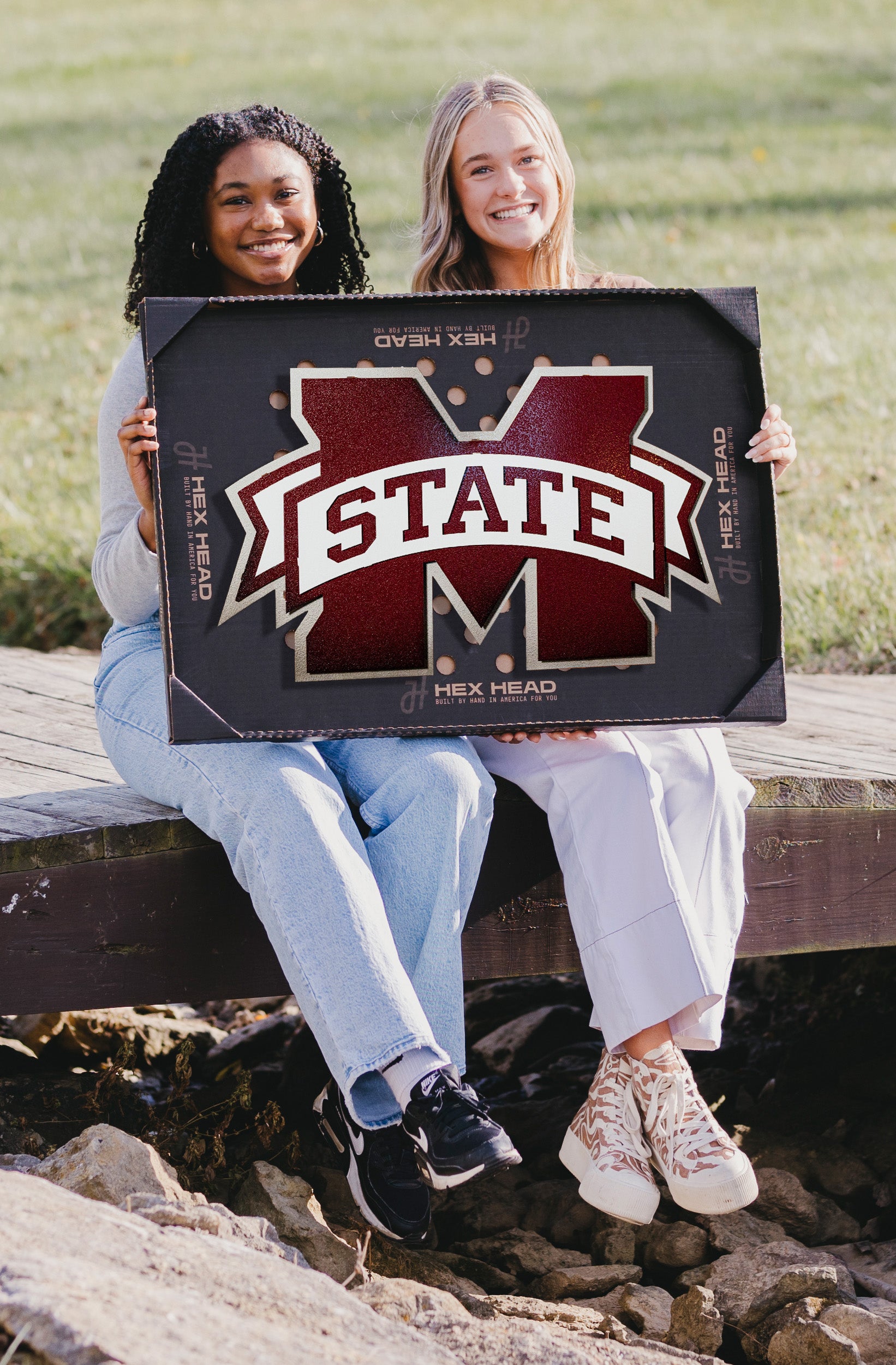 Mississippi State Bulldogs NCAA Ceramic Plaque – College Sports Sign For Wall Or Desk Display