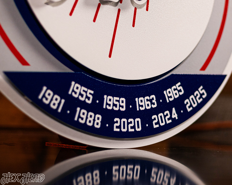 Los Angeles Dodgers DYNASTY Updated 2025 REPLACEMENT Plate ( for Last years Dynasty)