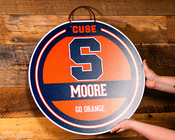 Syracuse Orange Personalized Monogram Metal Art