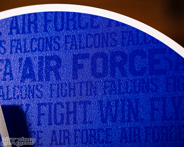 Air Force Academy CRAFT SERIES 3D Embossed Metal Wall Art