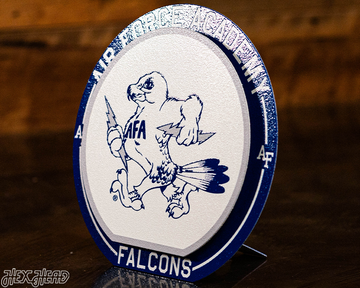 Air Force Academy "Double Play" On the Shelf or on the Wall Art