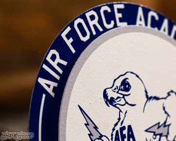 Air Force Academy "Double Play" On the Shelf or on the Wall Art