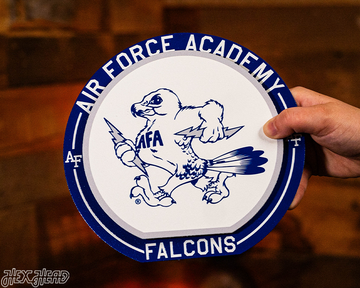 Air Force Academy "Double Play" On the Shelf or on the Wall Art