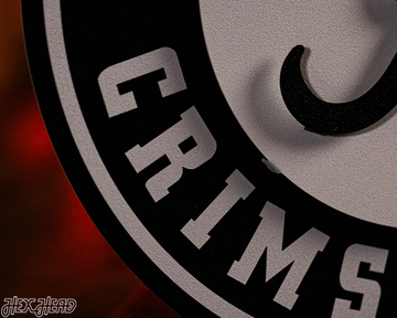 MONOCHROME - Alabama Crimson Tide 3D Vintage Metal Wall Art