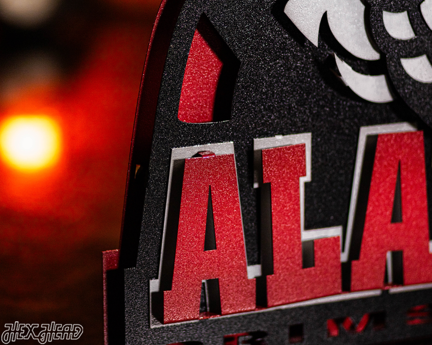 Alabama "Big Al" 3D Vintage Metal Wall Art