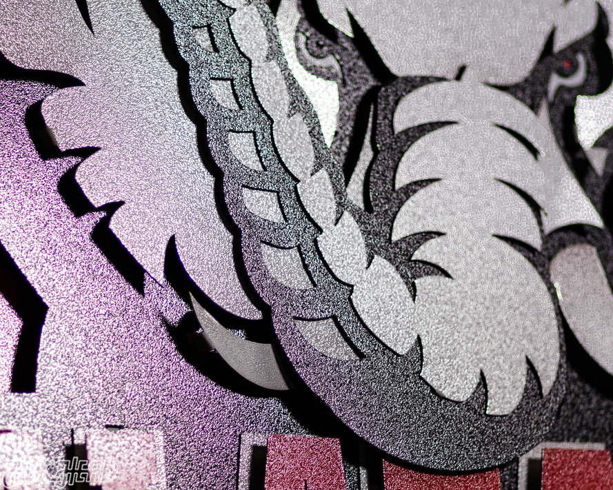 Alabama "Big Al" 3D Vintage Metal Wall Art