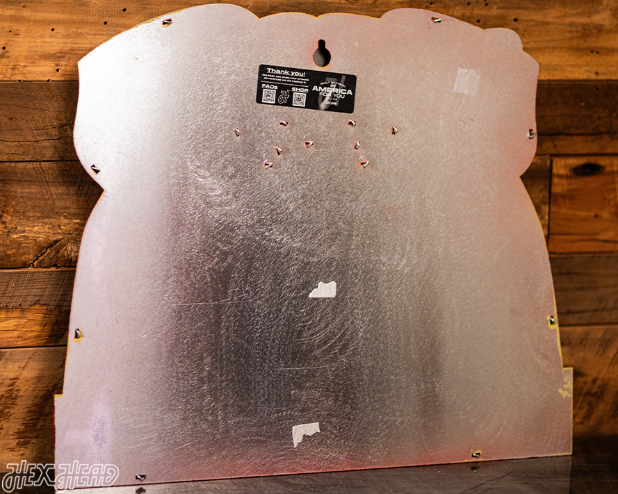 Alabama "Big Al" 3D Vintage Metal Wall Art