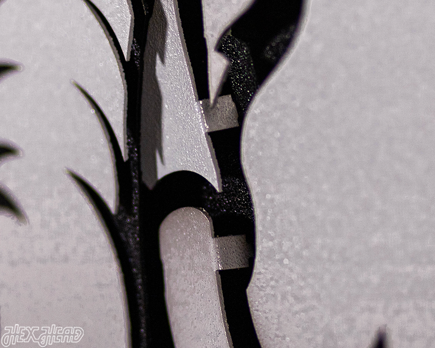 Alabama "Big Al" 3D Vintage Metal Wall Art