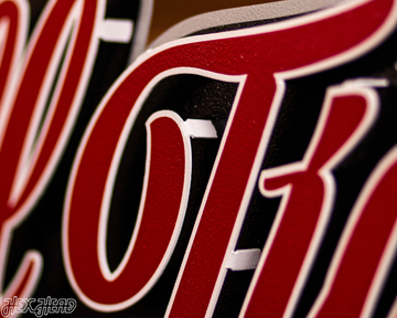 Alabama Roll Tide Script 3D Metal Wall Art