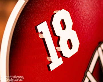 Alabama Crimson Tide BLITZ COLLECTION - 8 LAYER 3D Metal Wall Art
