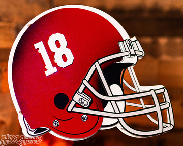 Alabama Crimson Tide BLITZ COLLECTION - 8 LAYER 3D Metal Wall Art
