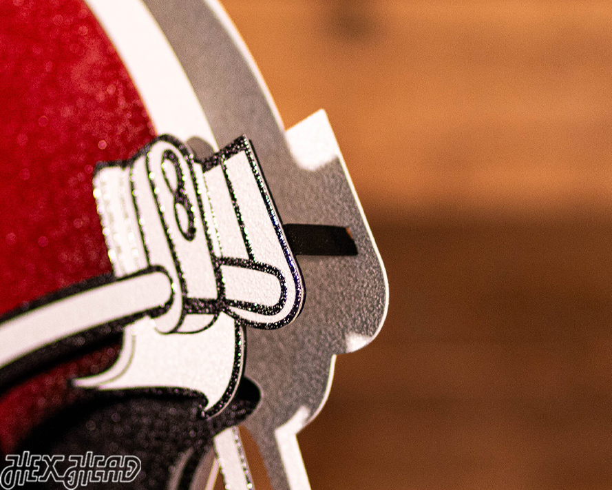 Alabama Crimson Tide BLITZ COLLECTION - 8 LAYER 3D Metal Wall Art