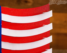 Load image into Gallery viewer, OLD GLORY! Waving American Flag 3D Vintage Metal Wall Art
