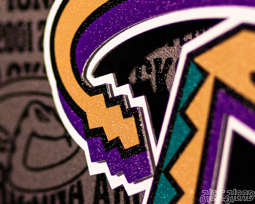 Arizona Diamondbacks CRAFT SERIES 3D Embossed Metal Wall Art