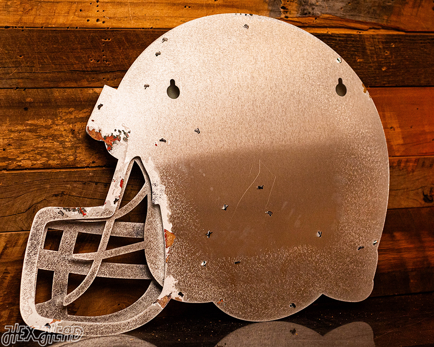 Arkansas Razorbacks BLITZ COLLECTION - 8 LAYER Helmet 3D Metal Wall Art