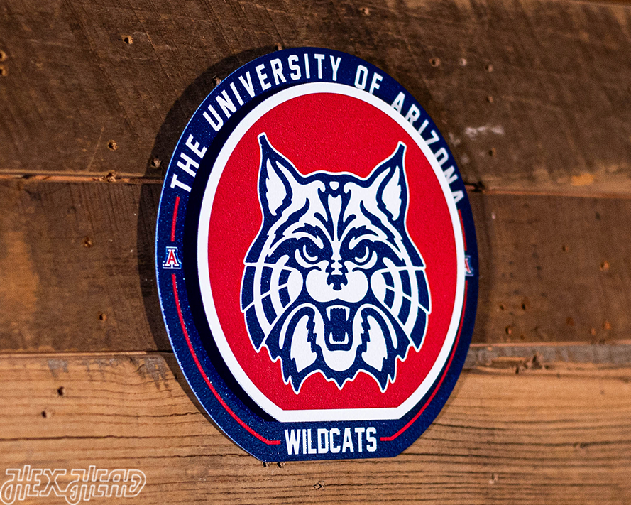 Arizona Wildcats "Double Play" On the Shelf or on the Wall Art
