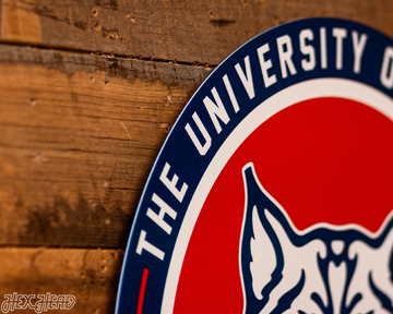 VARSITY Collection- SINGLE Layer Arizona Wildcats Metal Wall Art