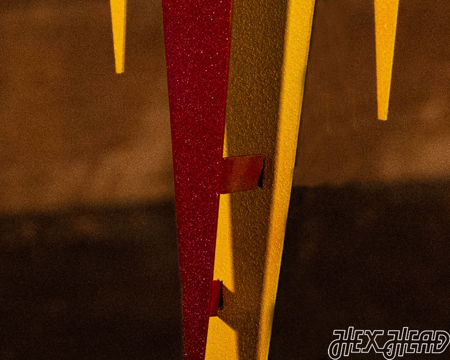 Arizona State Pitchfork 3D Vintage Metal Wall Art