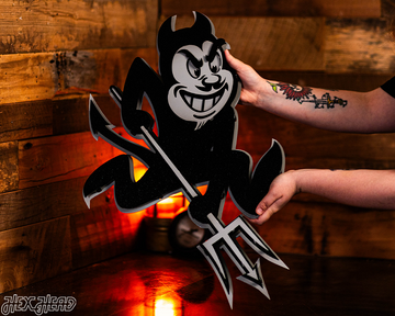 MONOCHROME - Arizona State Sun Devils 3D Metal Wall Art