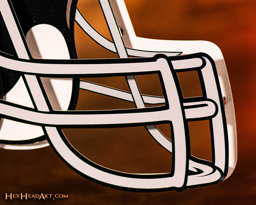 Atlanta Falcons BLITZ Collection - 8 Layer Helmet 3D Vintage Metal Wall Art