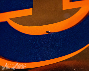 Auburn Tigers "AU" 3D Vintage Metal Wall Art