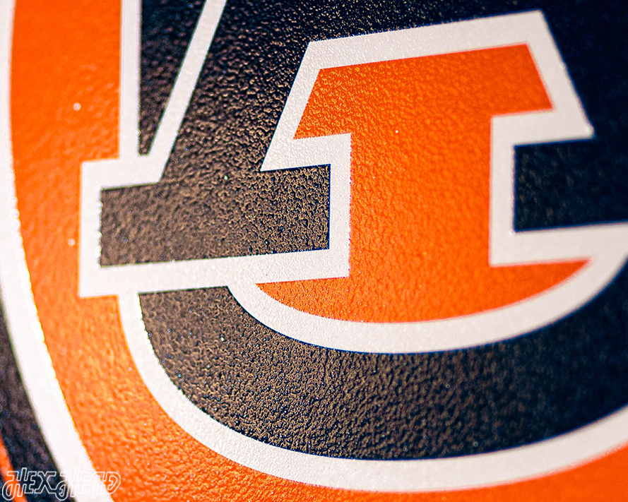 VARSITY Collection- SINGLE Layer Auburn Tigers Metal Wall Art