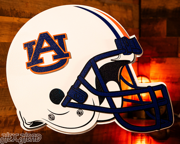 Auburn Tigers BLITZ COLLECTION - 8 LAYER 3D Metal Wall Art