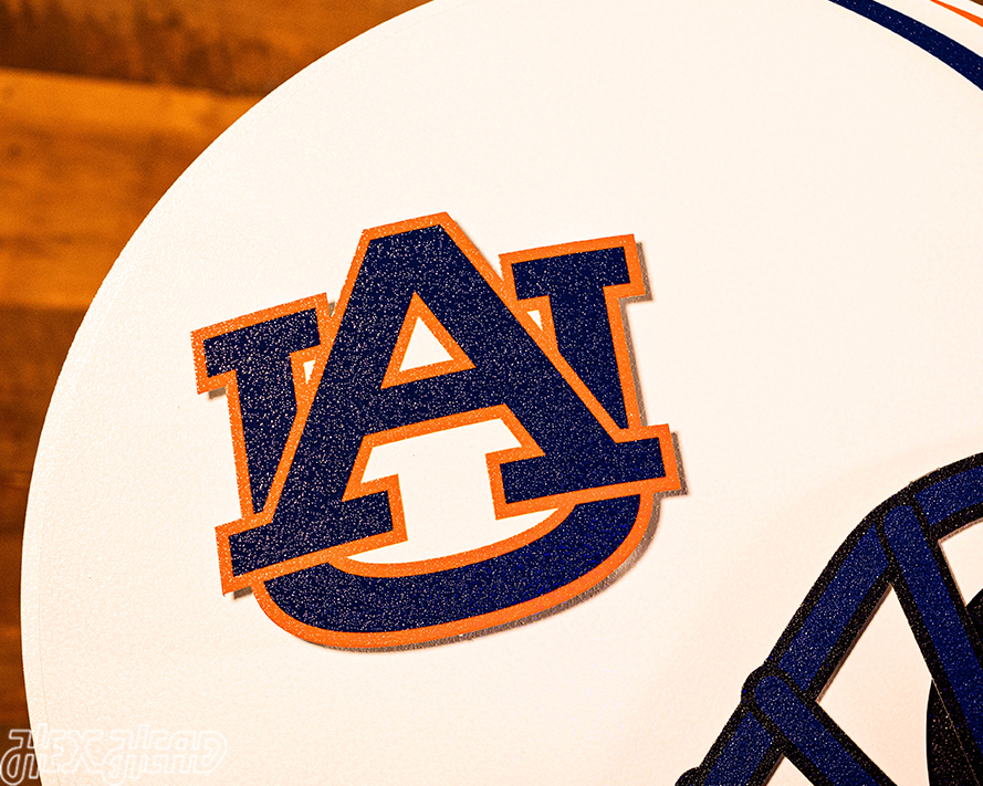 Auburn Tigers BLITZ COLLECTION - 8 LAYER 3D Metal Wall Art