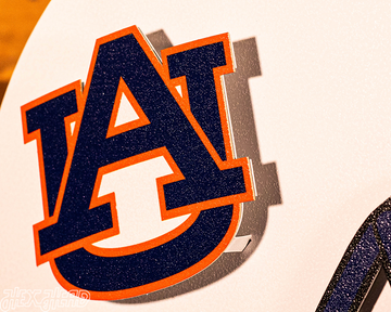 Auburn Tigers BLITZ COLLECTION - 8 LAYER 3D Metal Wall Art