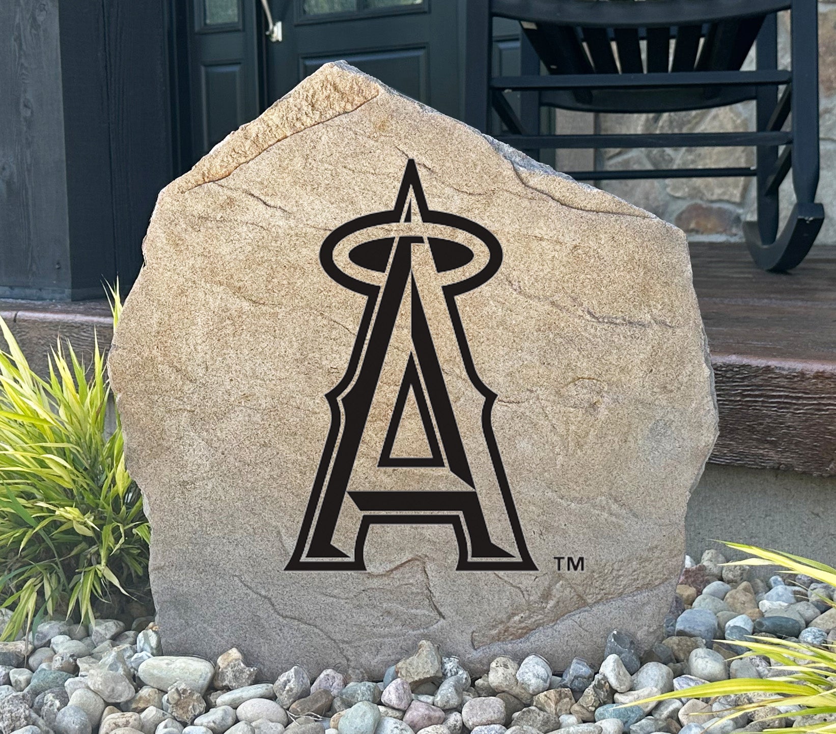 Los Angeles Angels Design-A-Stone Landscape Art